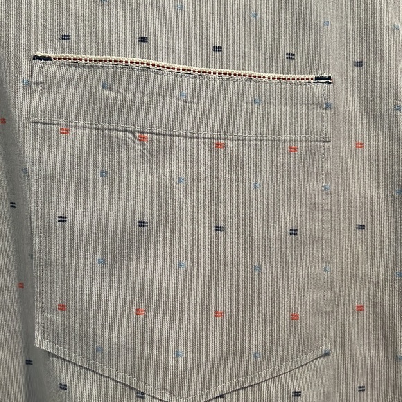 7 Diamonds Grey Men’s Button Down - Picture 2 of 8